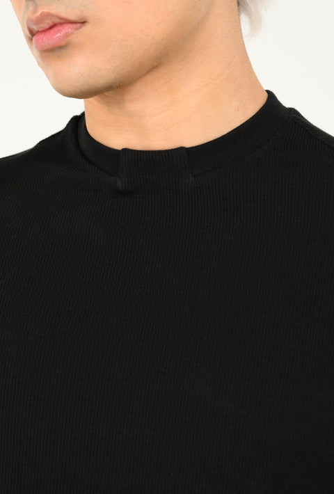 TEXTURED MODAL TEE
