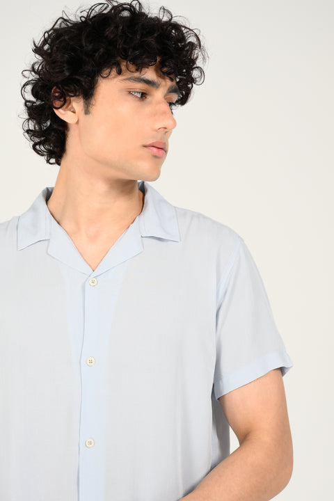 RESORT COLLAR DOBBY SHIRT