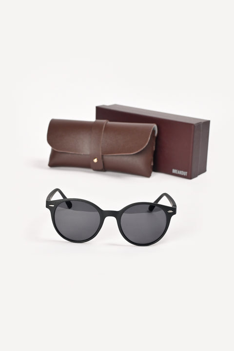 CONFIDENCE ROUND SUNGLASSES