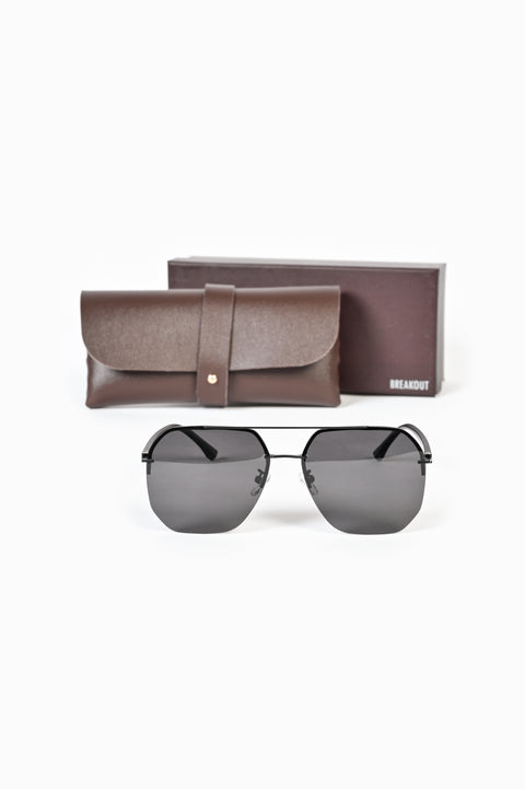METAL SQUARE SUNGLASSES