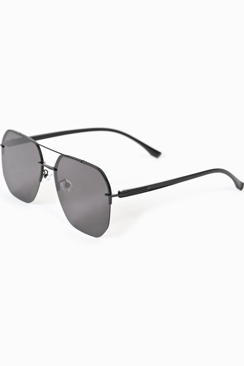 METAL SQUARE SUNGLASSES