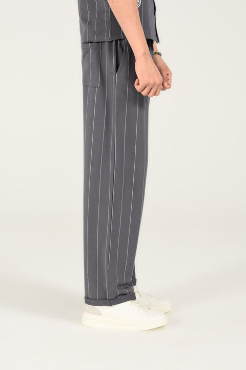 MODAL CLOUD FEEL STRIPED TROUSER