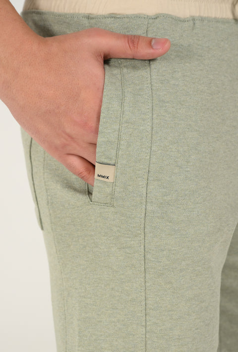 CONTRAST BELT KNIT SHORT