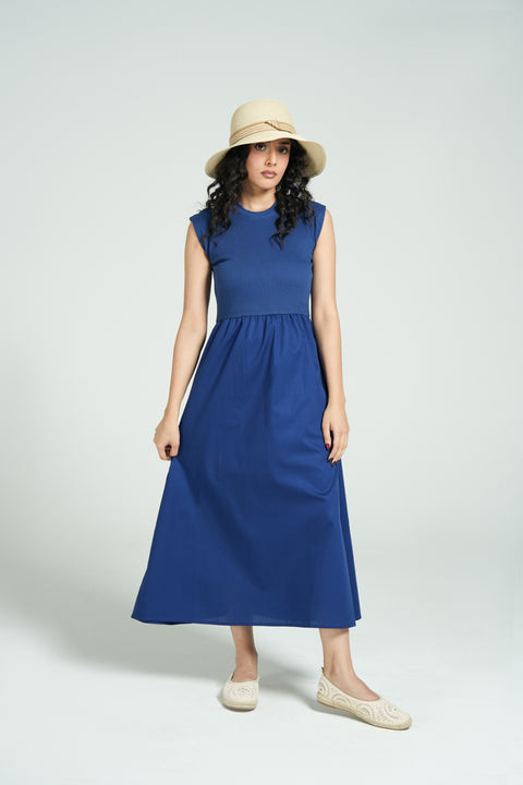 TEXTURED TOP DRESS