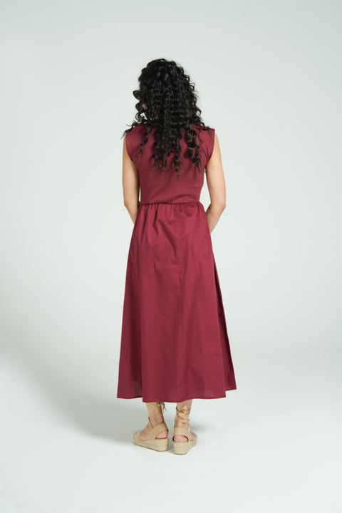 TEXTURED TOP DRESS