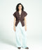 KNITTED KIMONO TOP