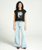 PRINTED BOXY FIT TEE