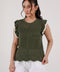 CROCHET KNIT TOP