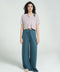 CROCHET KNIT BUTTON DOWN TOP