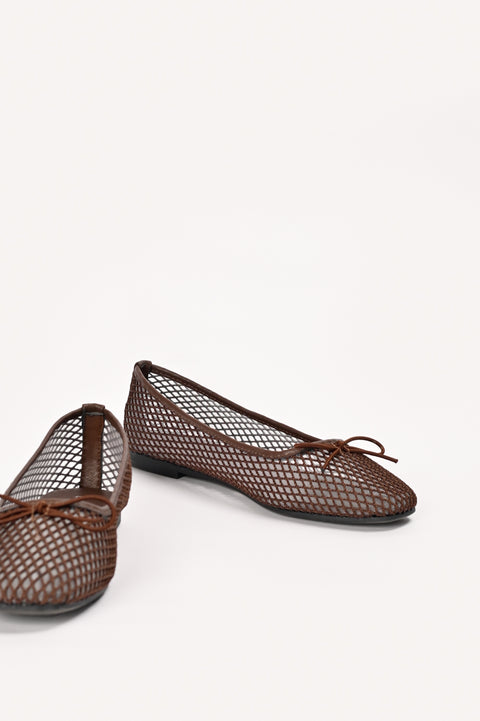 MESH BALLET PUMPS