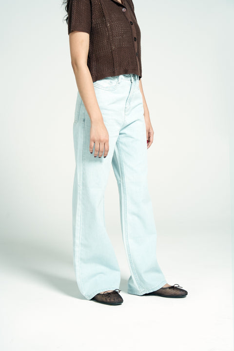 WIDE LEG DENIM