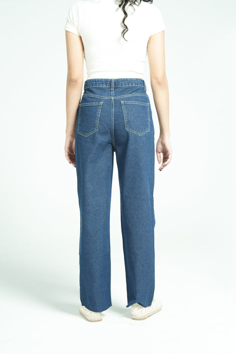 STRAIGHT FIT DENIM