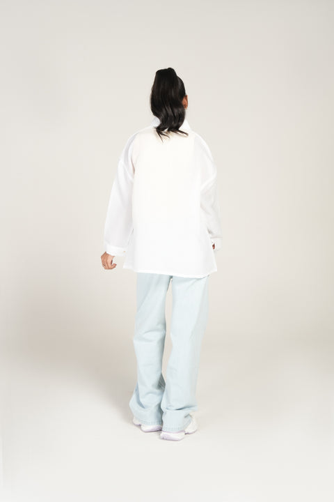 OVERSIZED BUTTON DOWN SHIRT