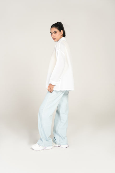 OVERSIZED BUTTON DOWN SHIRT