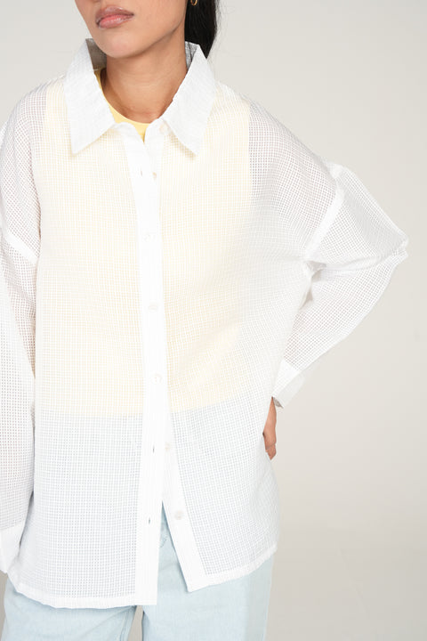 OVERSIZED BUTTON DOWN SHIRT