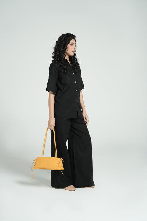 OVERSIZED BUTTON DOWN TOP