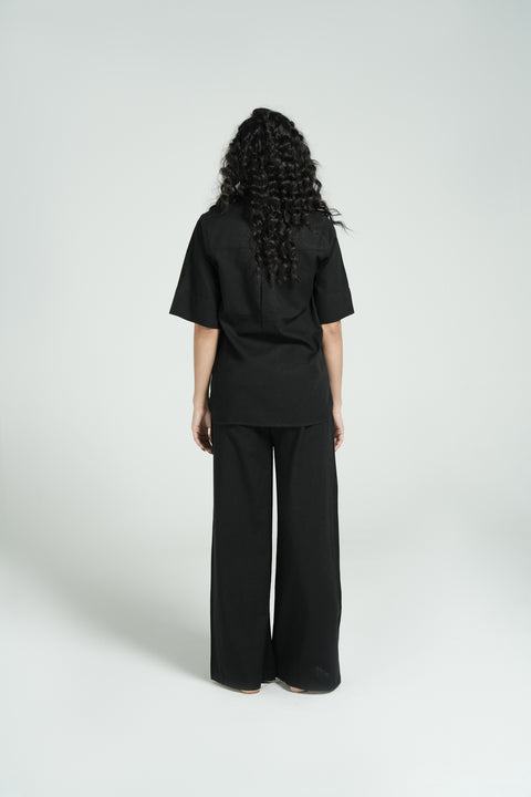 OVERSIZED BUTTON DOWN TOP