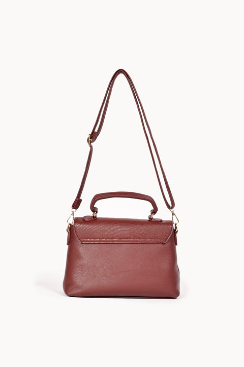 TEXTURED HAND BAG
