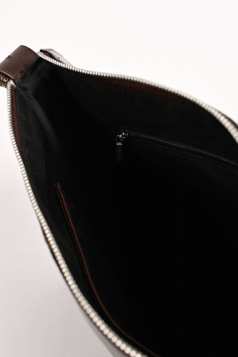 PATENT SHOULDER BAG
