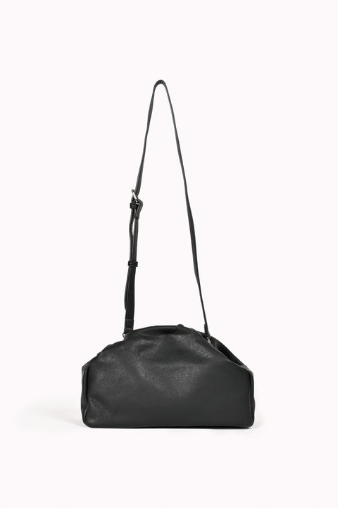 RUCHED TOP HANDLE BAG