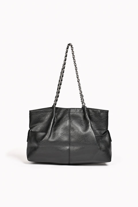TEXTURED TOTE BAG