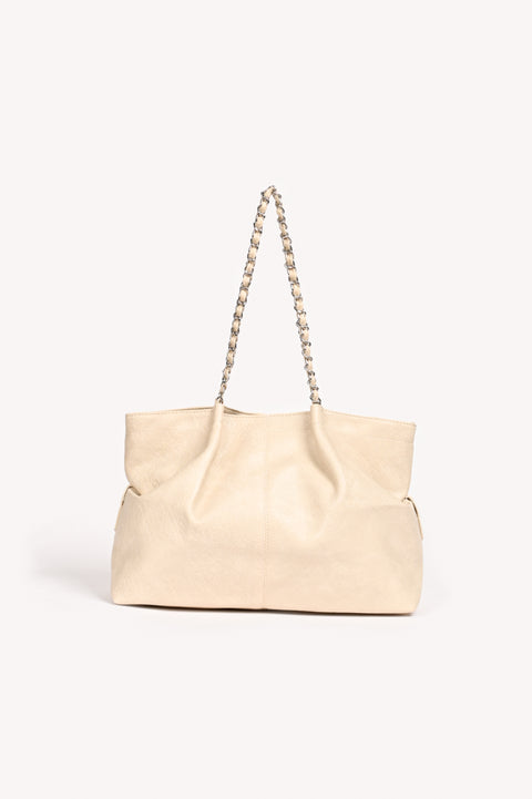 TEXTURED TOTE BAG
