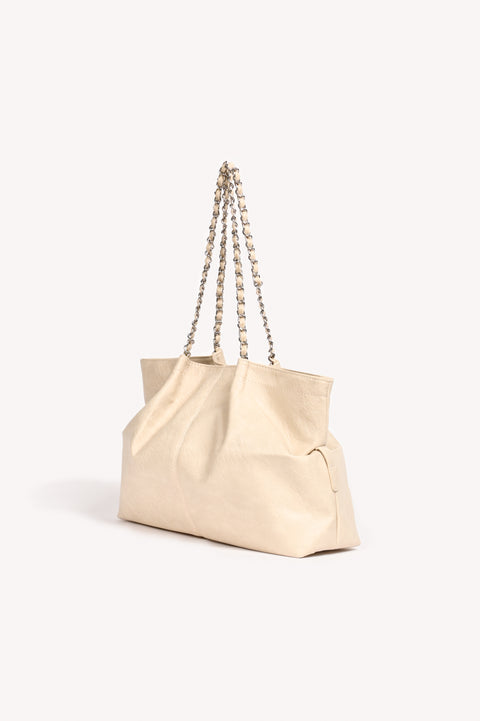 TEXTURED TOTE BAG