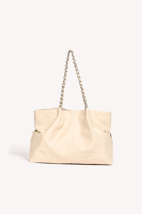 TEXTURED TOTE BAG