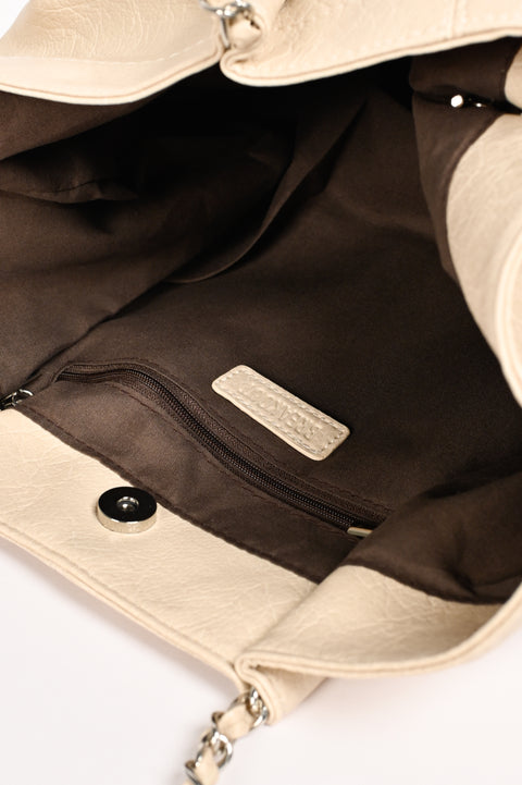 TEXTURED TOTE BAG
