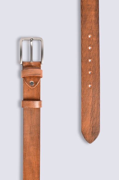 TEXTURED MEN BELT