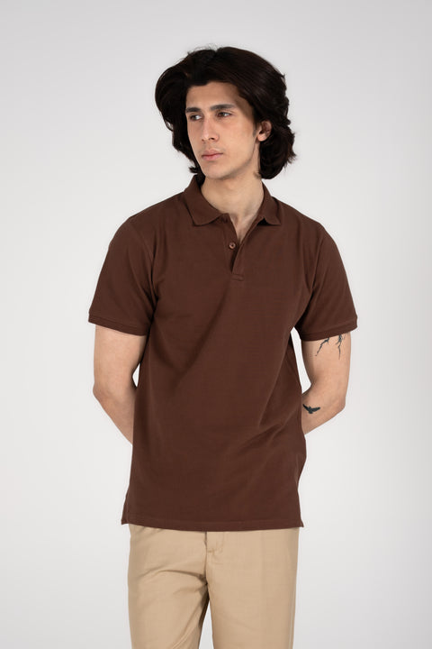 TEXTURED PIQUE POLO