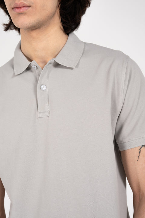 TEXTURED PIQUE POLO