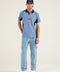 RAGLAN SLEEVE CONTRAST COLLAR POLO