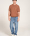 TEXTURED KNITTED TEE