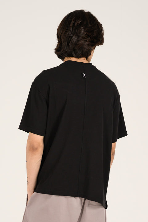 BAGGY FIT TEXTURED MODAL TEE