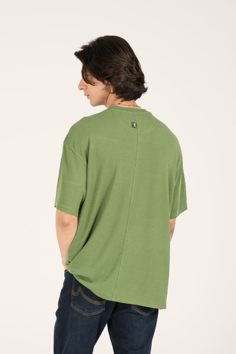 BAGGY FIT TEXTURED MODAL TEE