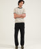 TEXTURED RINGER KNITTED TEE