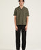 RELAXED FIT DOBBY SHIRT