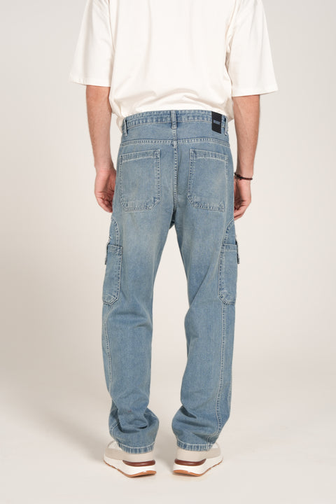 ORIGINAL STRAIGHT FIT CARGO DENIM