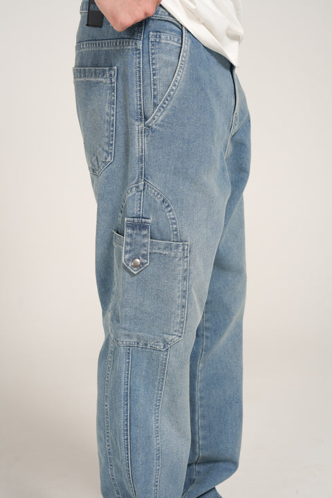 ORIGINAL STRAIGHT FIT CARGO DENIM