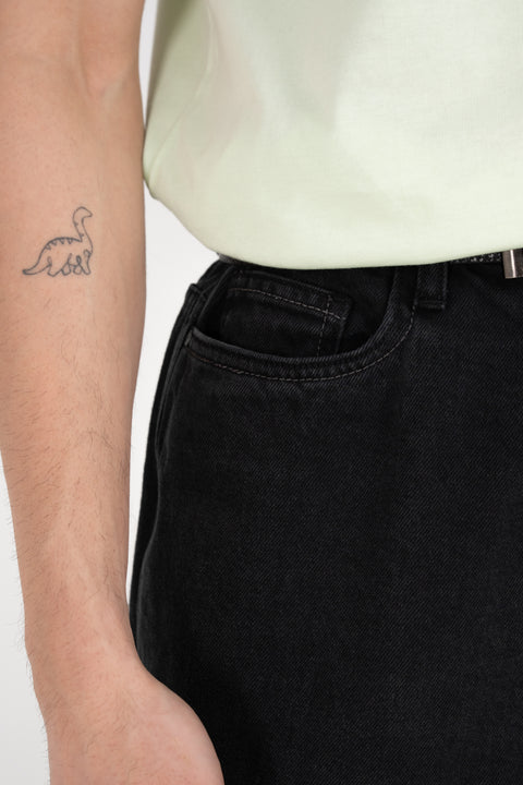 BAGGY FIT CARGO DENIM