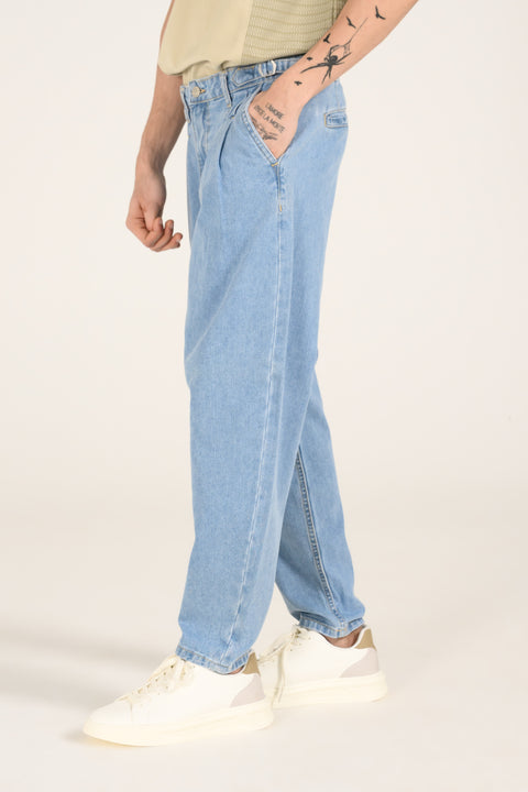 LOOSE CROPPED FIT DENIM