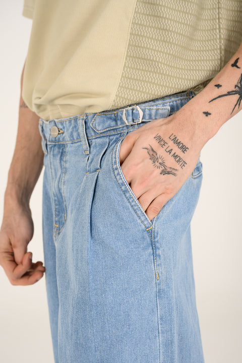 LOOSE CROPPED FIT DENIM
