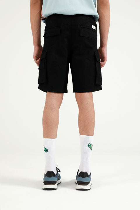 TEXTURED CARGO SHORT