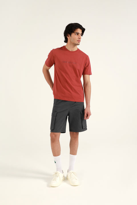 TEXTURED CARGO SHORT