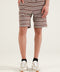 TEXTURED STRIPED SHORTS