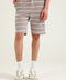 TEXTURED STRIPED SHORTS