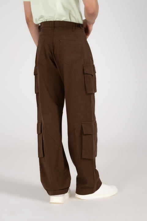 WIDE LEG CARGO TROUSER