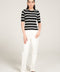 STRIPED KNIT TOP