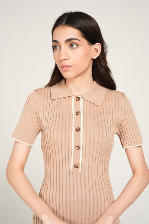 POLO KNIT DRESS